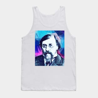 Nikolay Chernyshevsky snowy Portrait | Nikolay Chernyshevsky Artwork 13 Tank Top